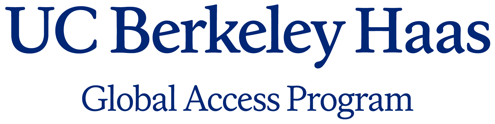 UC Berkeley Haas Global Access Programlogo