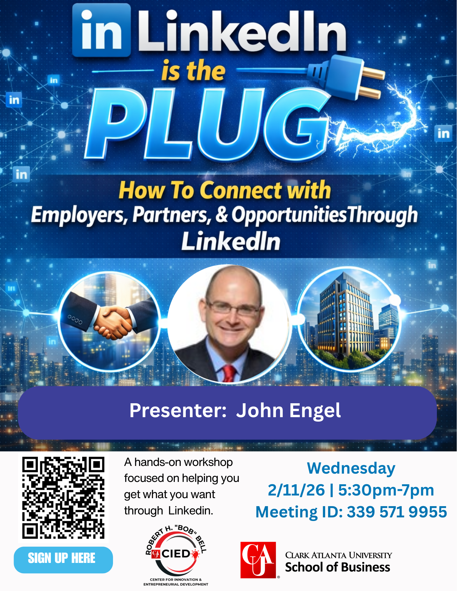 Linkedin is The Plug | Clark Atlanta University